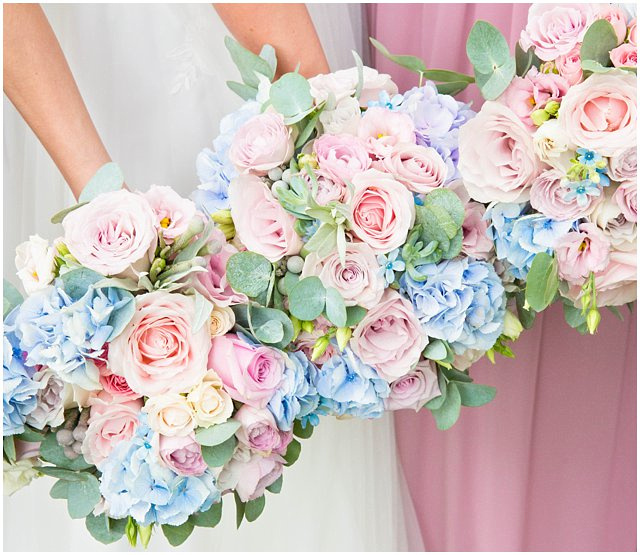 wedding bouquets with summer florals