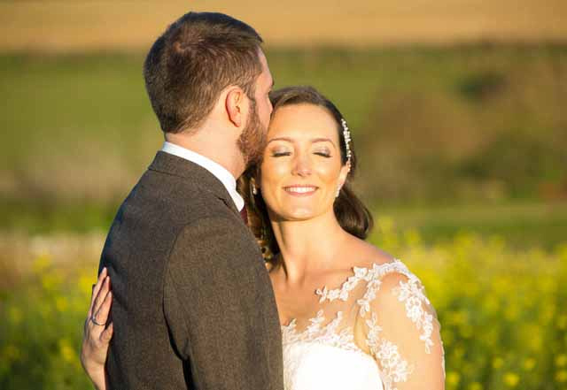 Photos of a winter wedding at the Stone Barn in the Cotswolds